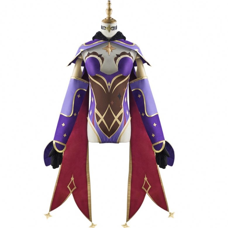 Jeu uwowo genshin impact mona mégiste astral réflexion cosplay costume spécial mignon astrologue énigmatique