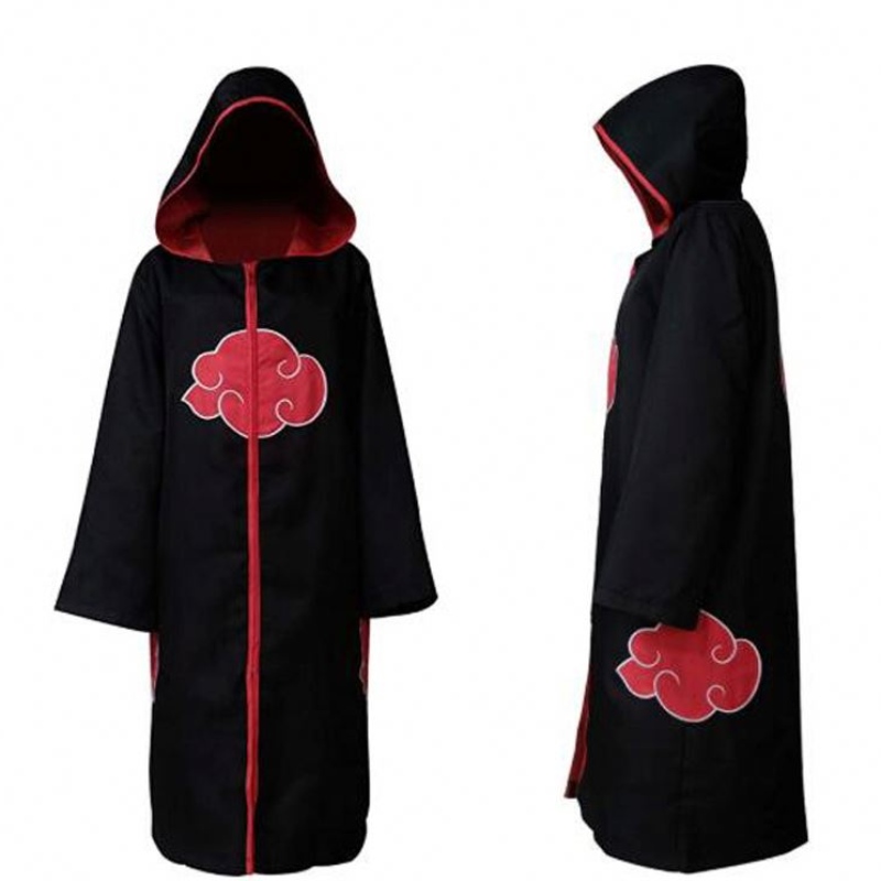 Cosplay set anime akatsukiuchiha itachi costume halloween Noël fête sasuke village cale cape adulte kids cosplay