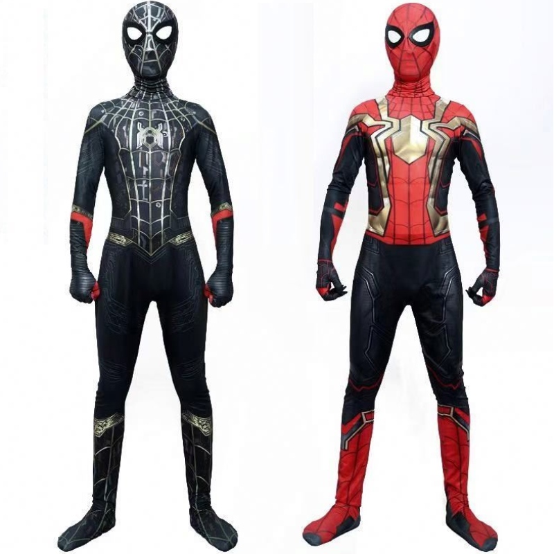 Body de costume de super-héros pour enfants Halloween Cosplay Jumps combinaison 3D Adulte Spiderman costume cosplay Costumes