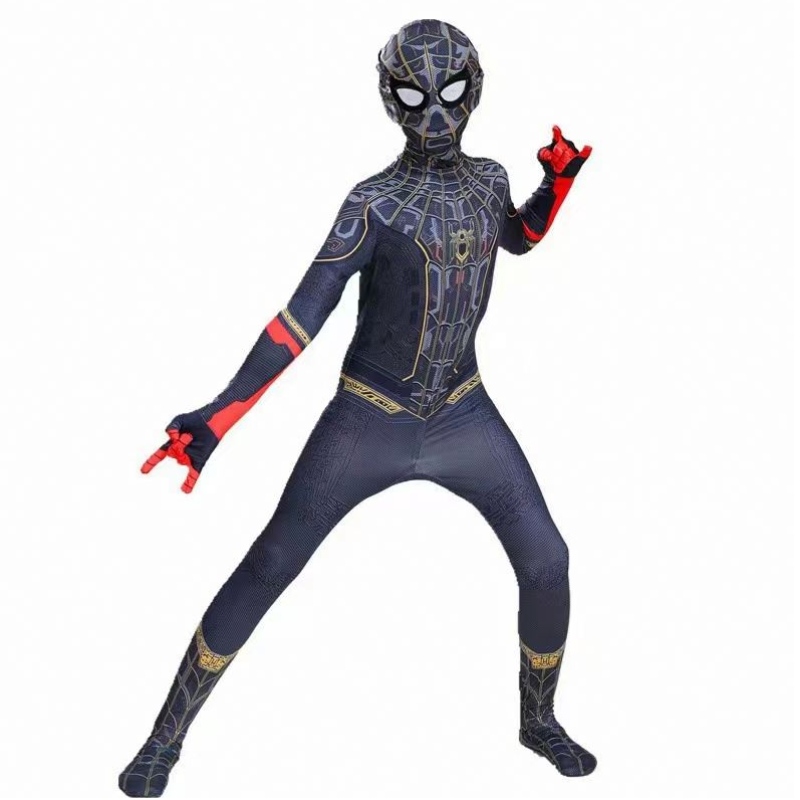 Costume pour enfants Costume de super-héros compatible - Suites Costumes de costume Halloween Kids Costumes 3D Spiderman Spiderman pour les enfants