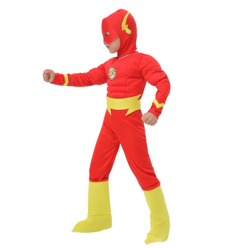 Halloween Costume Fancy Kids Fantasy Comics Carnival Party Halloween Flashman Cosplay Costumes