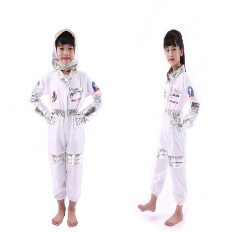 Game Astronaute Cosplay Costume Costume Halloween Helloween Carnival Cosplay Full Dressing Ball Kids Rocket Space Suit