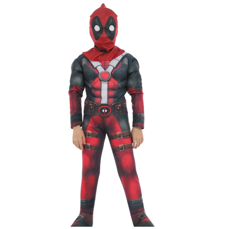Iranman CaptainAmerica Spiderman Muscle Children Halloween Costume super-héros TV&movie Cosplay Costume