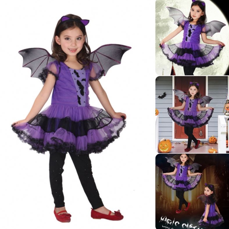 Costume d'Halloween pour enfants bébé filles enfants costume costume fille cosplay carnaval fête princesse fantaisie déguiser des vêtements