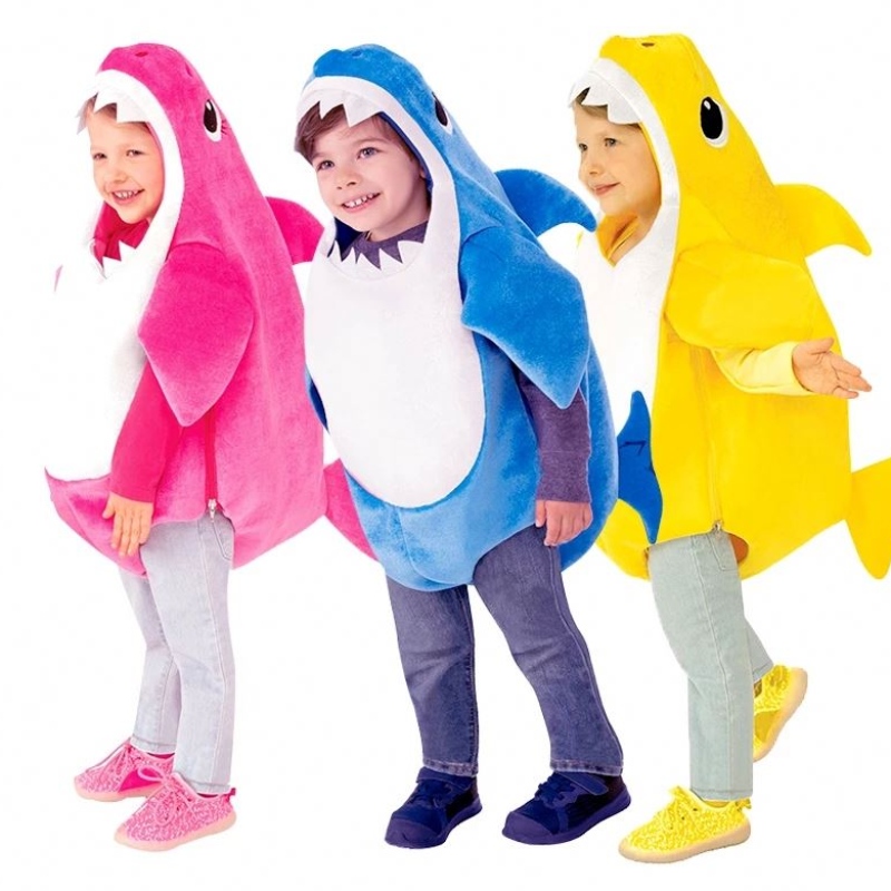 2022 Toddler Family Shark Costume cosplay cosplay Halloween Costume for Kids Animal Costume for Children Carnival Party Dress Up costume