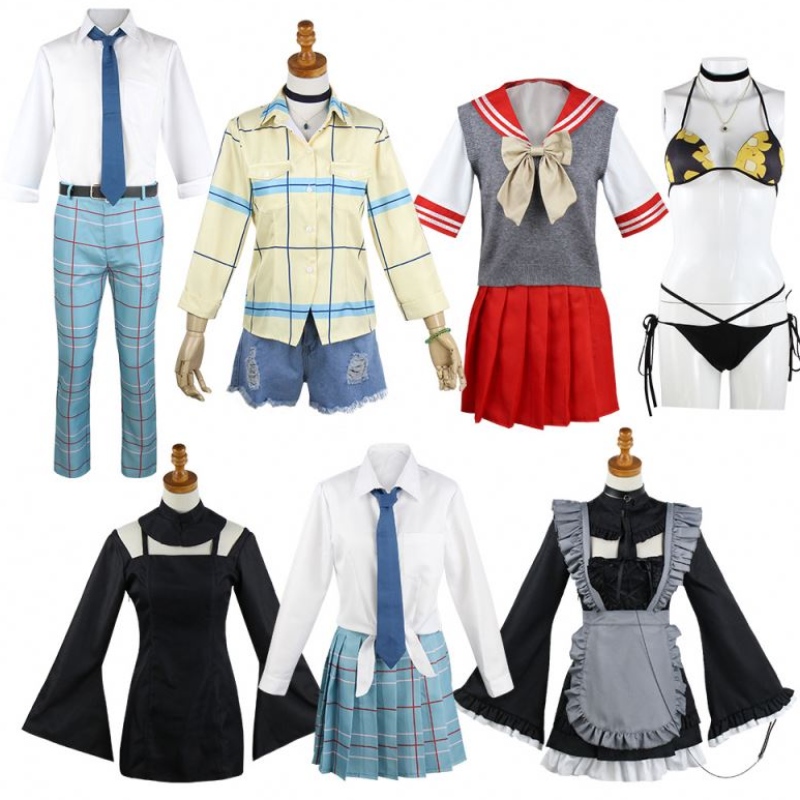 Marin Kitagawa Cosplay Dress Up Darling Costume JK SCHOOL UNIFICT JURT OUTFITS HALLOWEEN CARNIVAL SUIT