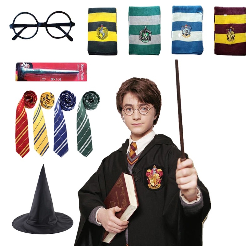 2022 Vendre à chaud Harry Cosplay Costume Kids and Adult Potter Robe pour les costumes de fête d'Halloween