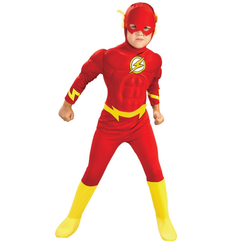 Costume d'enfant Flash Deluxe Uperheroes