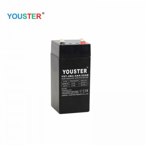 Factory Direct Sell Agm Battery Lead Acid Storage Battery 4V4AH pour le système d\'échelle