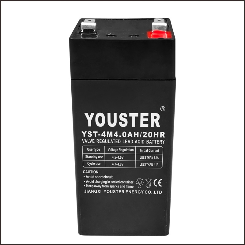 Factory Direct Sell Agm Battery Lead Acid Storage Battery 4V4AH pour le système d'échelle