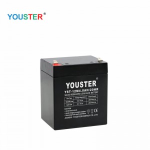Prix ​​compétitif Factory personnalisé 12V 4,5 AH VRLA AGM Batteries Scellées Batteries 12 volts 4,5 ampères