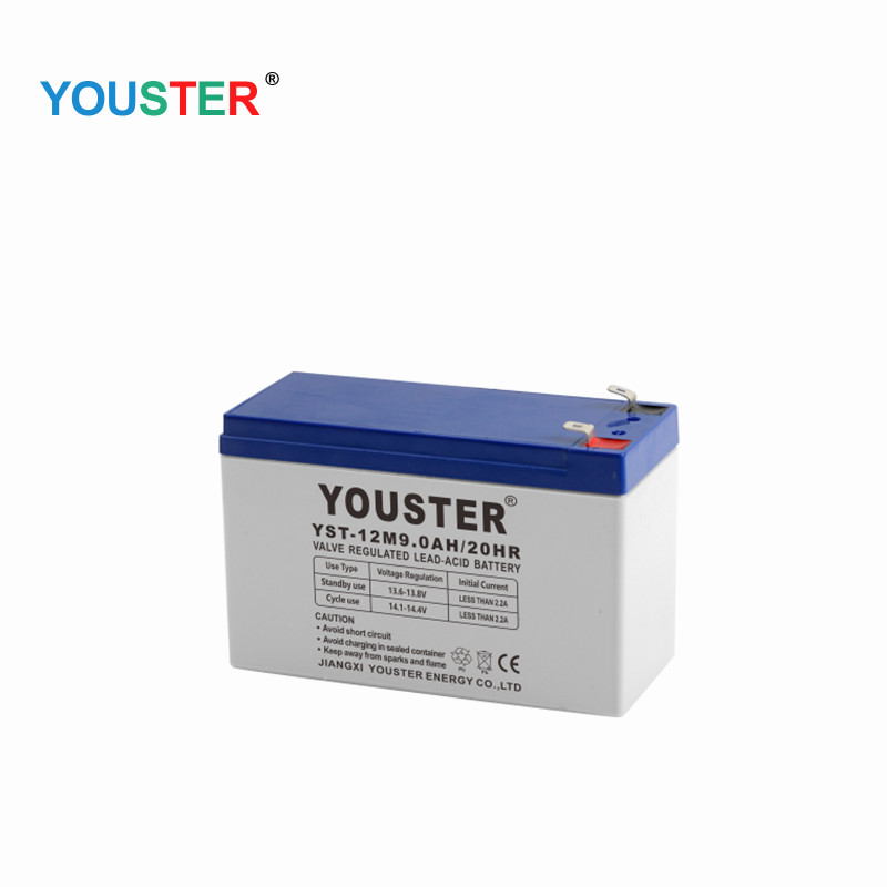 Système de cellules solaires de grande capacité 12v9.0ah AGM batterie de secours 1 acheteur