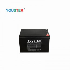 Batterie de scooter et de vélo électrique de haute qualité et bon marché, batterie plomb - acide 12v12ah