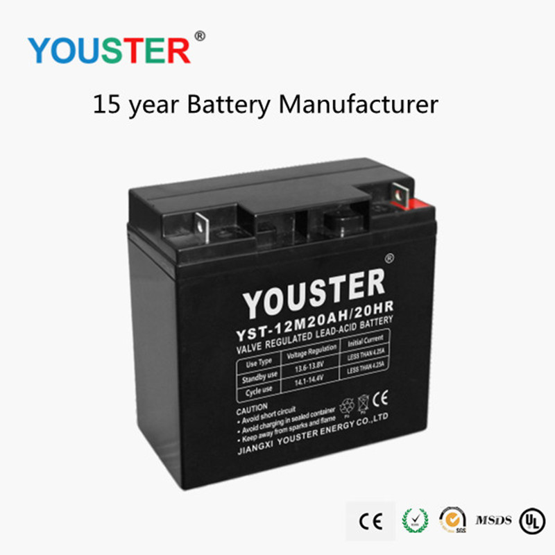Fabricant professionnel de batteries 12v20ah batteries solaires au plomb et à l'acide