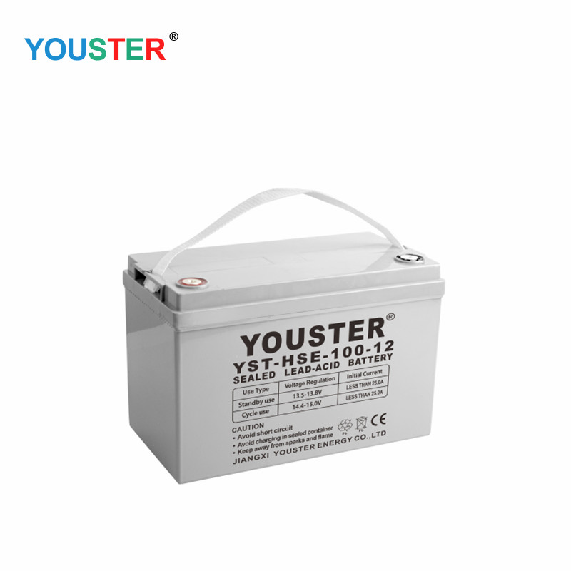 Prix départ usine: batterie au plomb rechargeable 12v100ah onduleur