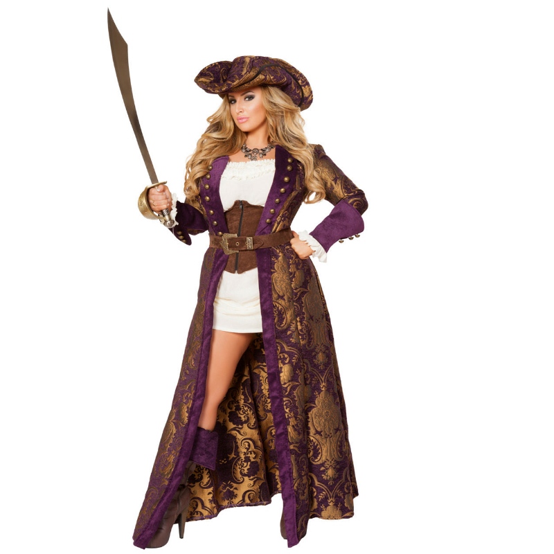 Un costume décadent d'héroïne pirate