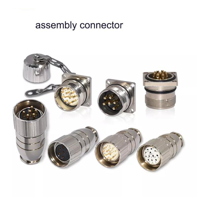 M5 M8 M12 M16 M23 connecteur 2 3 4 5 6 8 12 17 broches ip68 adaptateur de moule de montage de panneau étanche