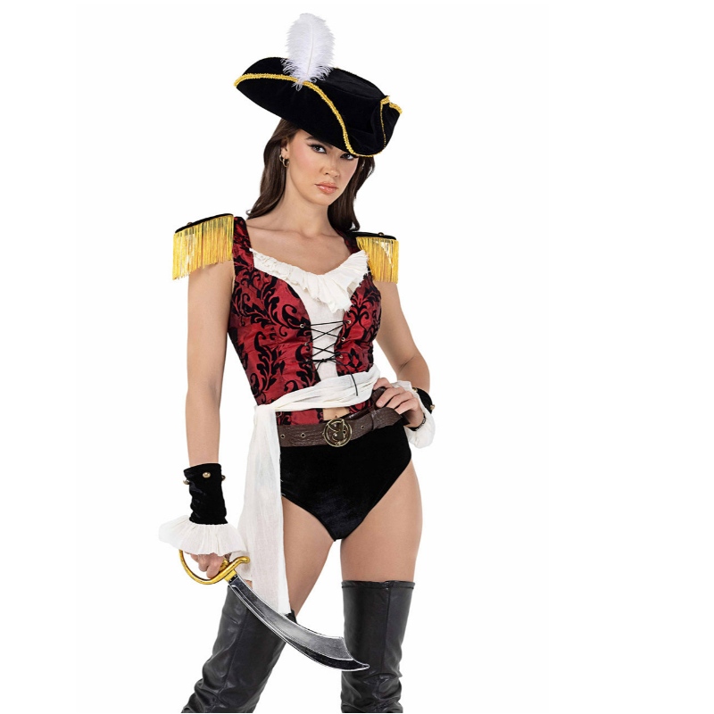 Playboy pirate costumes en haute mer