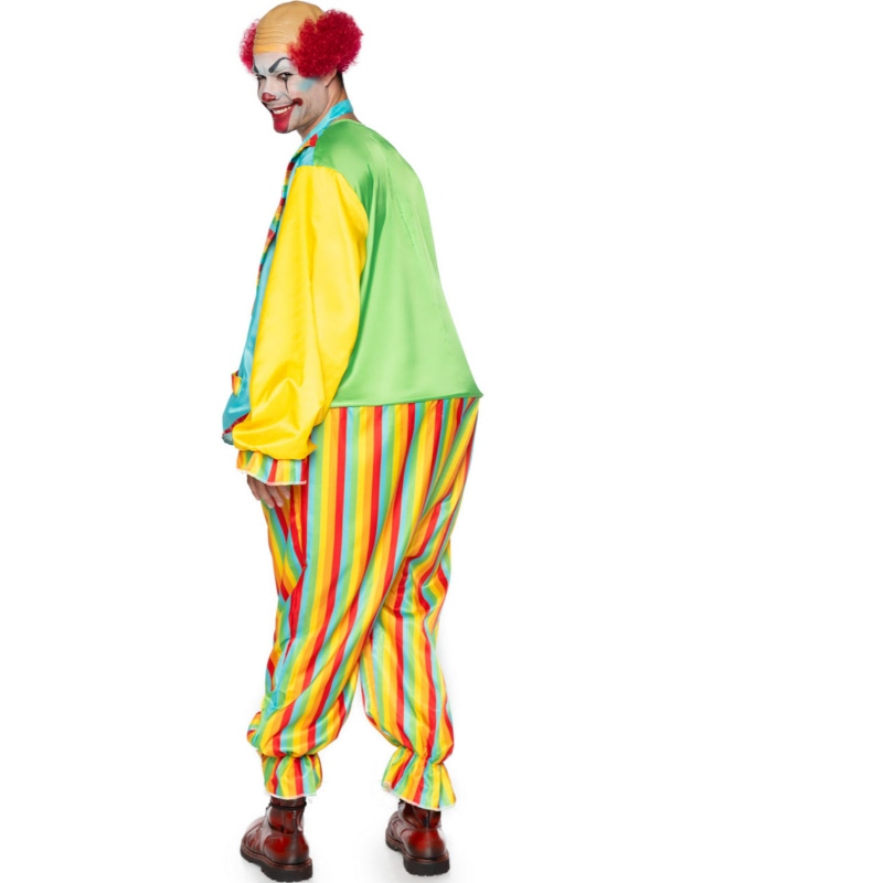 Costume de clown de cirque pour hommes