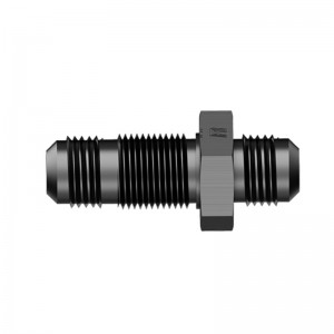 Adaptateur d\'adaptateur de carburant de cloison extérieure Unio & # 110; Aluminium droit