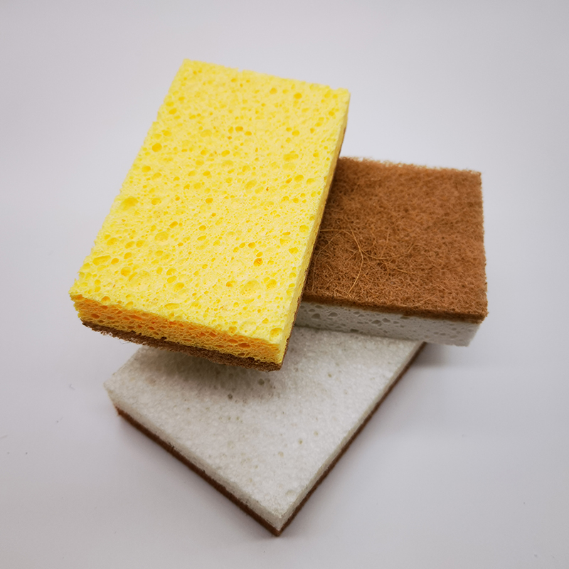 Éponge en fibre Ultrafine nettoyage de la cuisine nettoyage naturel sisal concombre lavage de la cuisine Éponge en cellulose