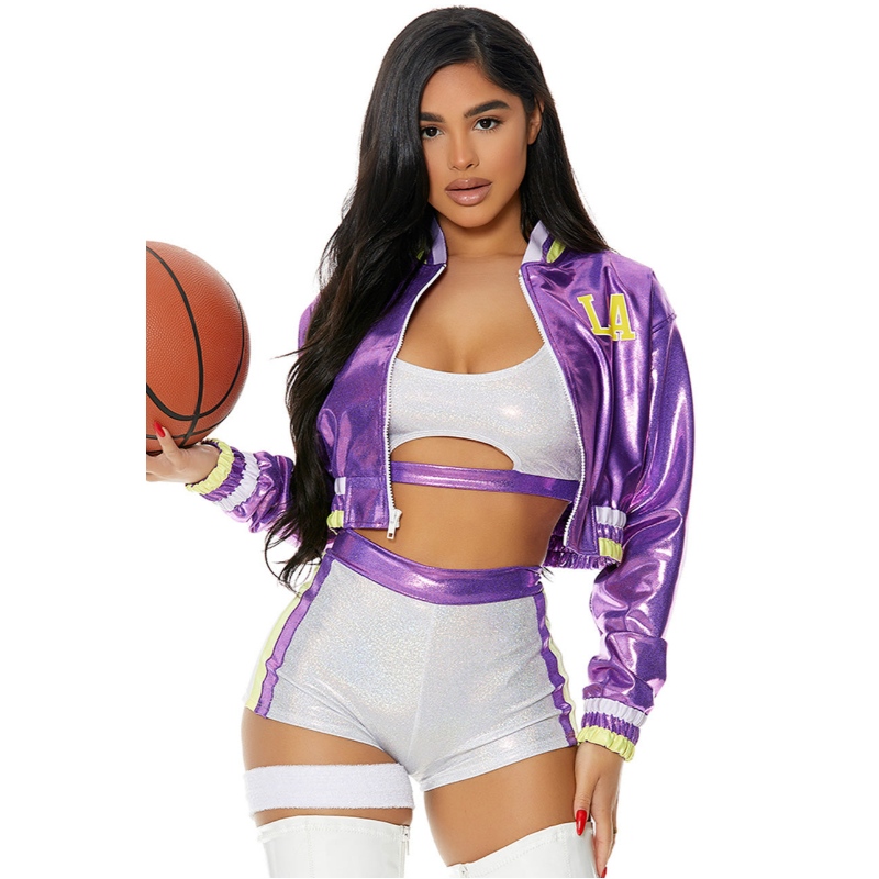 Vêtements de basket - ball sexy surdimensionnés