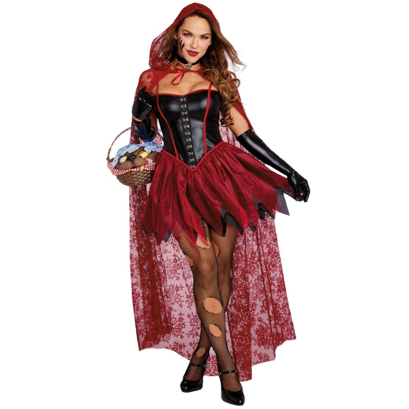 Gros costume rouge cassé