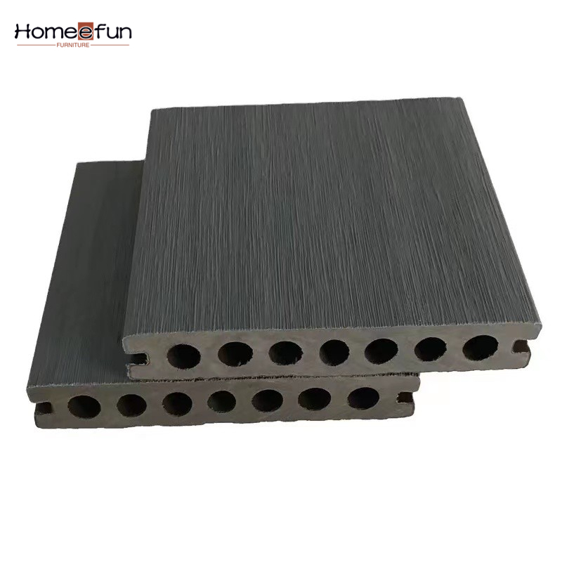 2022 revêtement de sol extérieur composite bois - plastique moderne résistant à la chaleur et à l'eau facile à installer produits de panneaux de plancher WPC