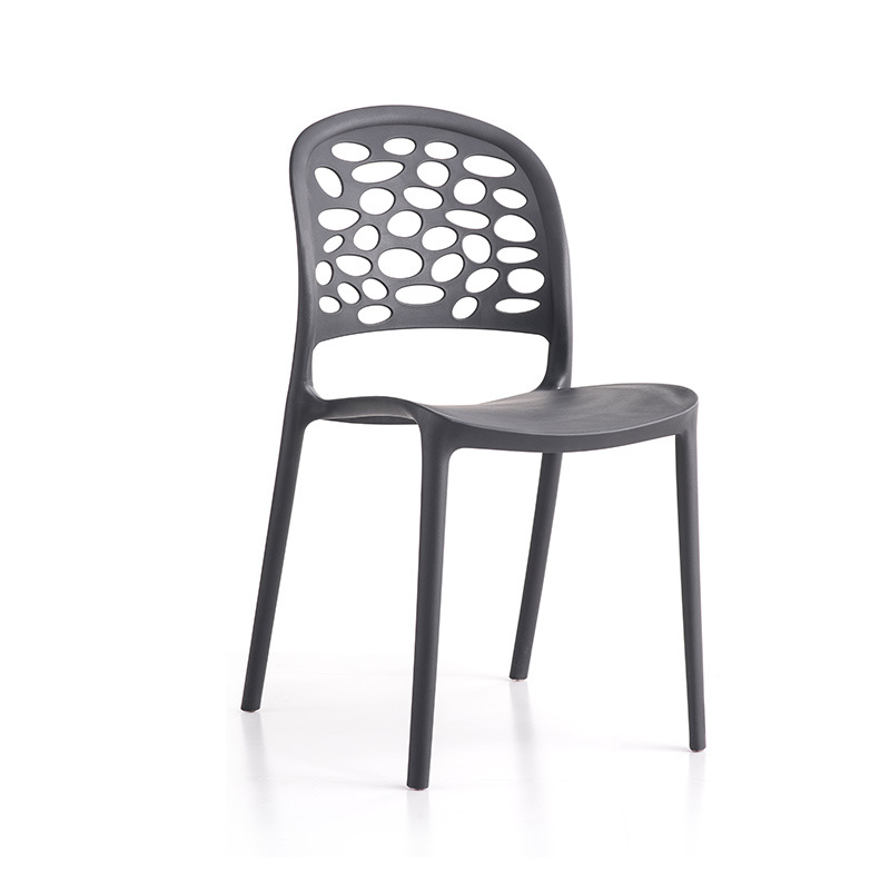 Factory Wholesale Restaurant moderne en plastique empilable Plastique Chaises de salle à manger colorées Chaises de bras pour restaurant