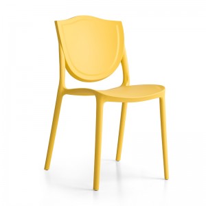 Chaises en plastique en polypropylène de jardin extérieur de haute qualité empilable
