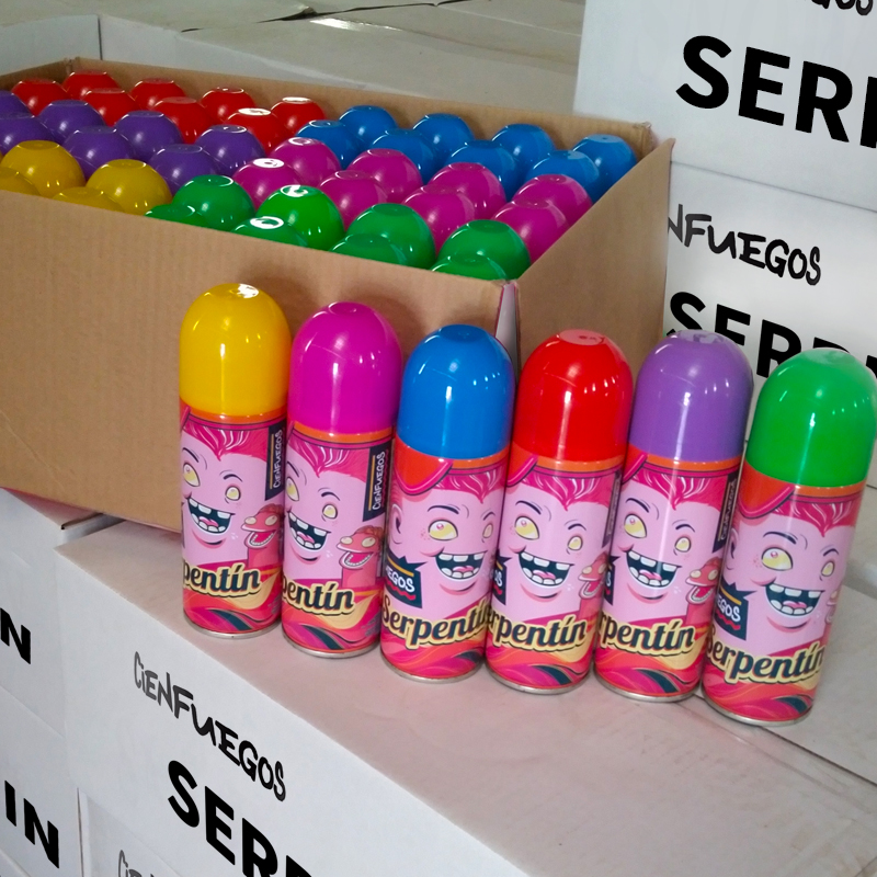 Spray d'aérosol à cordes folles vendant à chaud