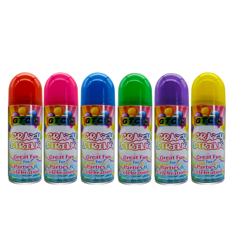 Confetti de mariage en gros, ruban de couleur de spray deneige