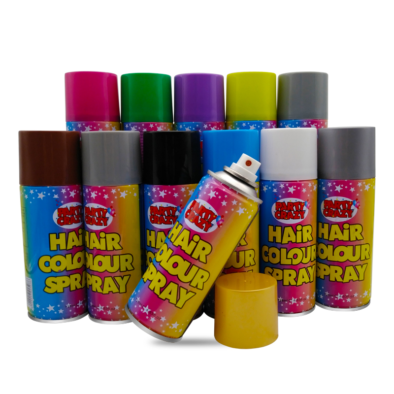 Couleur de cheveux spray temporaire couleur de cheveux spray
