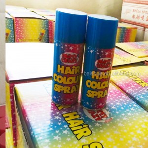 Couleur de cheveux spray temporaire couleur de cheveux spray