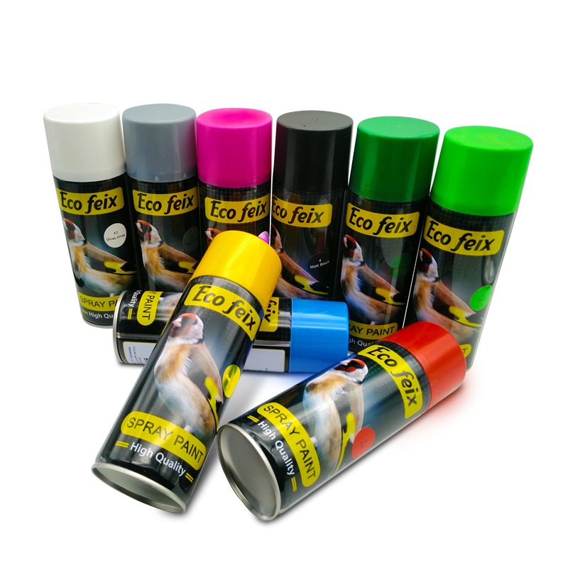 Peinture aérosol en acrylique de couleur bon marché