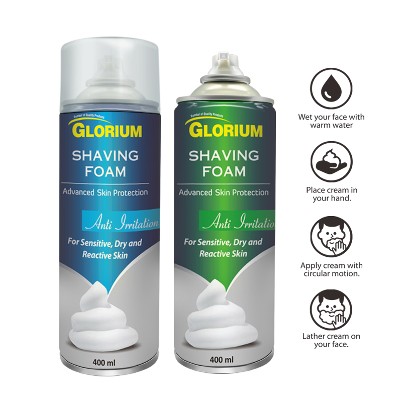 Meilleur shaving crème shaving gel pour les hommes shaving aérosol de savon