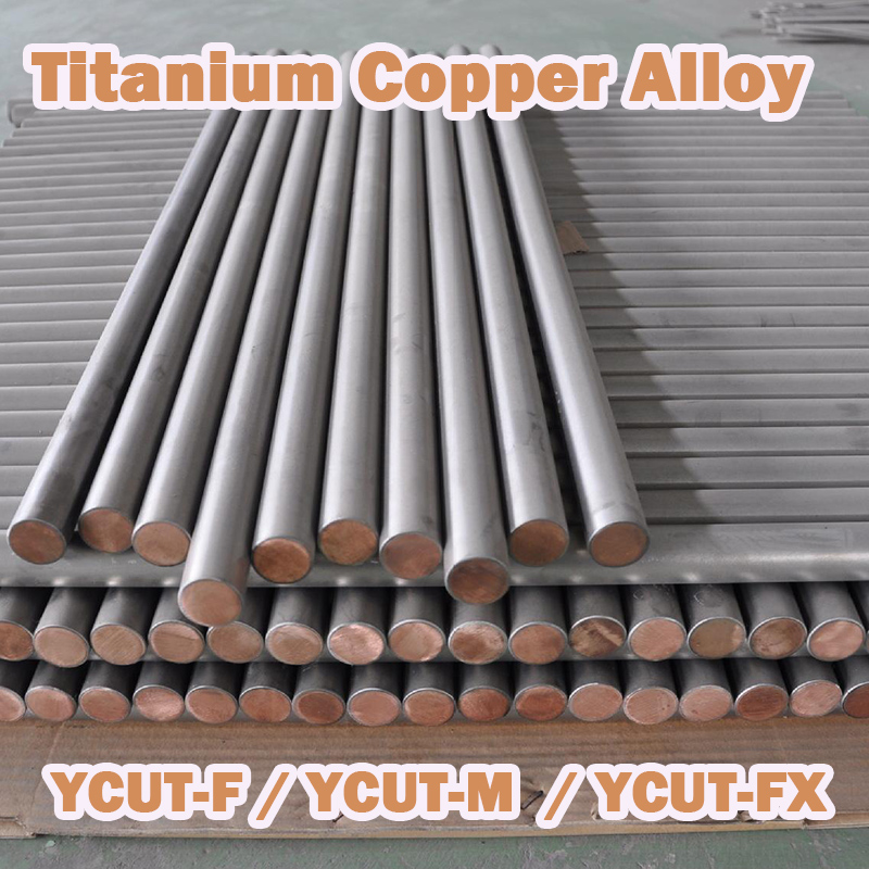 Ycut-F ycut-m ycut-fx séries d'alliages de cuivre titanium