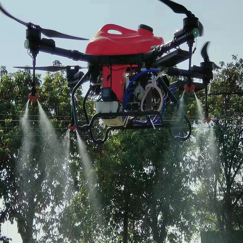 4 - axis 22kg Oil Dynamic Fertilization UAV agriculture Spraying UAV Agriculture