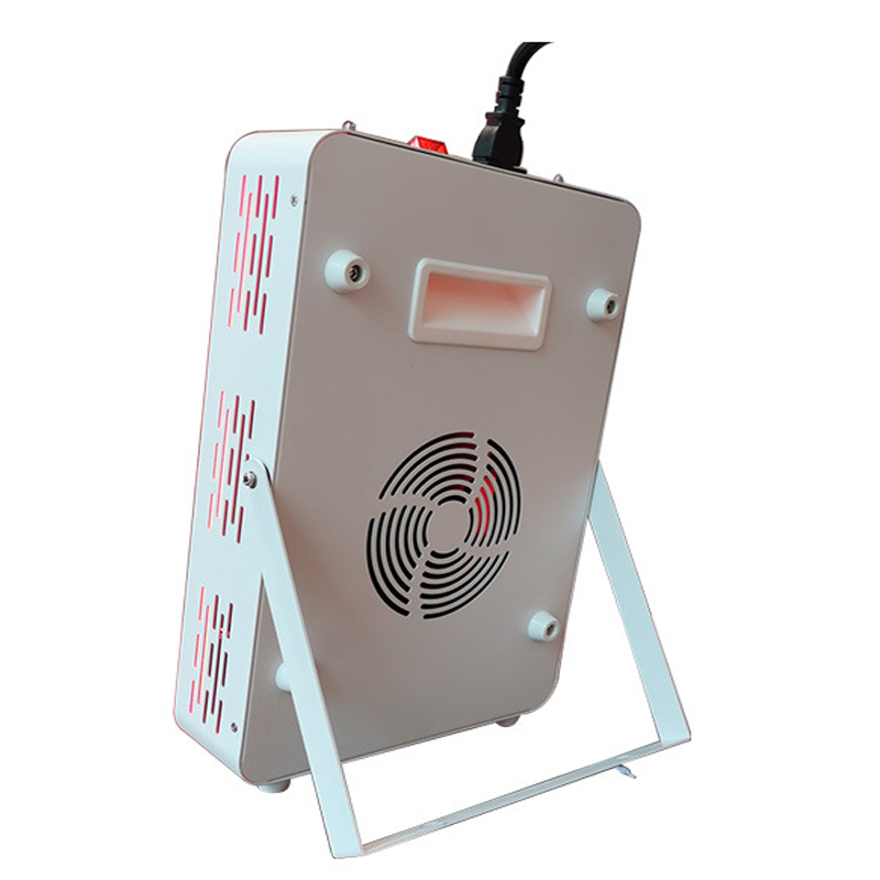 Dispositif de thérapie rouge, 660nm de lumière rouge et luminothérapie LED infrarouge 850 Nm, avec minuterie et télécommande, dispositif de soulagement de la douleur articulaire et musculaire, thérapie luminaire LED infrarouge infrarouge pour le visage