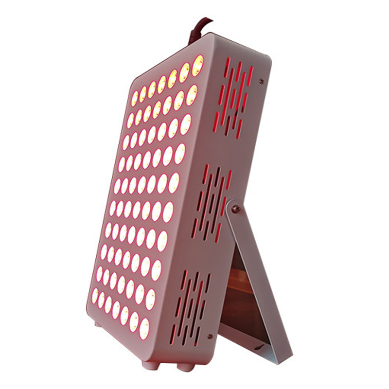 Dispositif de thérapie rouge, 660nm de lumière rouge et luminothérapie LED infrarouge 850 Nm, avec minuterie et télécommande, dispositif de soulagement de la douleur articulaire et musculaire, thérapie luminaire LED infrarouge infrarouge pour le visage