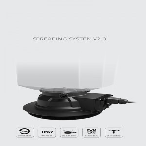 Épandeur du système de semis de drones agricoles