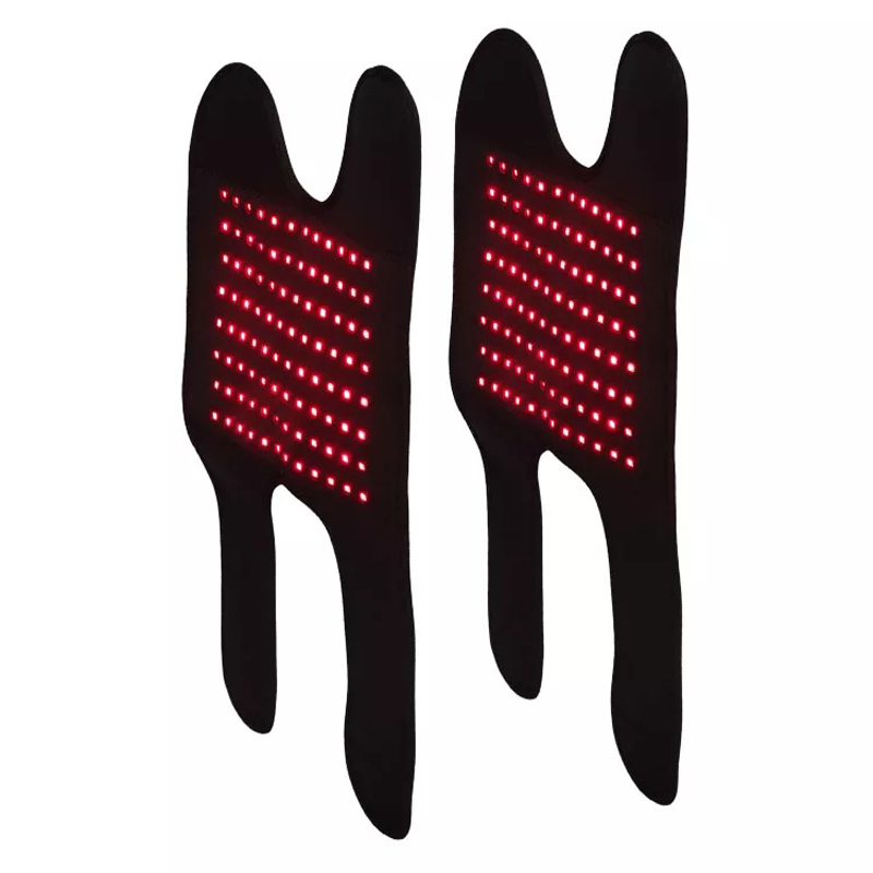 2PCS CEINTROL INFRARGE RED-LIGHTYPY Thérapie, 660 Nm/850 Nm Longueur d'onde, plaquette de thérapie rouge portable pour l'épaule, le dos, les pieds du genou, etc.