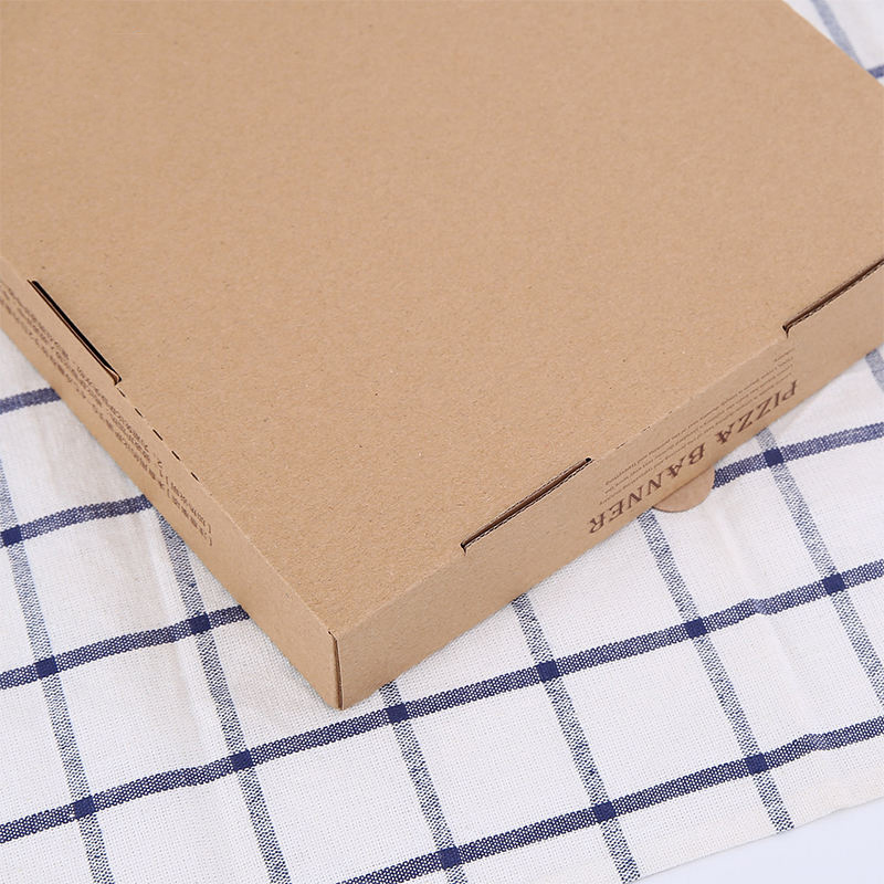 7/9/12 pouces China Rectangle Pizza Box, boîte personnalisée biodégradable pour pizza