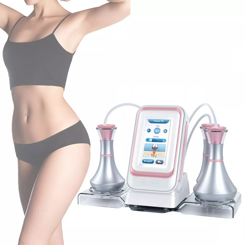 Réduction des graisses 80 K Ultrasonic Portable 3 en 1 RF Vaccus Slimage Ultrasound Radio Fréquence Cavitation 80K