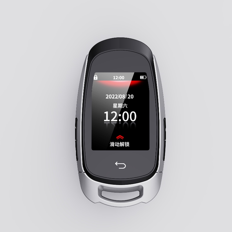 Clé de voiture de télécommande intelligente, smart automobile midage de mise àniveau d'entrée sans clé compatible avec le moteur Push Start, LCD Affichage Auto Lock&Déblocage, le tout dans une clé du matériel de FOB Key