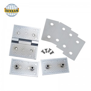 Hinge courbe vers l\'intérieur