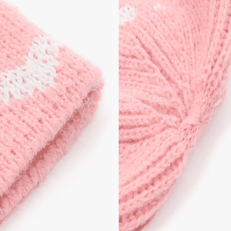 Fil réfléchissant jacquard tricot