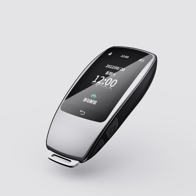 Clé de voiture télécommandée intelligente, mise àniveau de l'entrée sans clé compatible avec le moteur Push Start, LCD Affichage automatique Lock&Déverrouiller, le tout dans une clé de remplacement du matériel FOB, le logo de voiture en option avec Toolkit