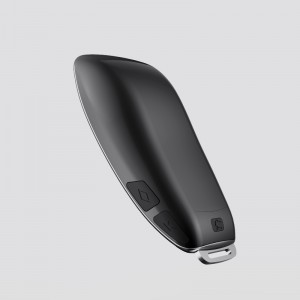 Clé de voiture télécommandée intelligente, mise àniveau de l\'entrée sans clé compatible avec le moteur Push Start, LCD Affichage automatique Lock&Déverrouiller, le tout dans une clé de remplacement du matériel FOB, le logo de ...