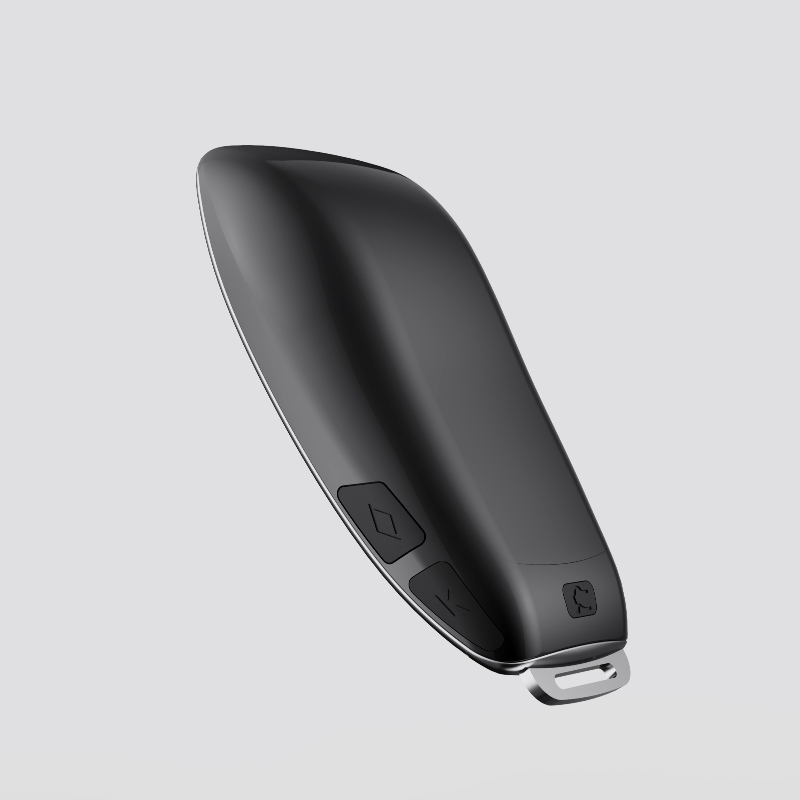 Clé de voiture télécommandée intelligente, mise àniveau de l'entrée sans clé compatible avec le moteur Push Start, LCD Affichage automatique Lock&Déverrouiller, le tout dans une clé de remplacement du matériel FOB, le logo de voiture en option avec Toolkit